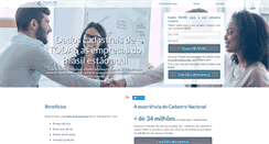 Desktop Screenshot of cadastronacional.com